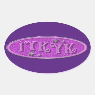 Als je Slogan Epic Throwback Time Ovale Sticker