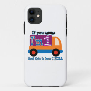 Als je snor ben ik één en zo ben ik Roll iPhone 11 Hoesje