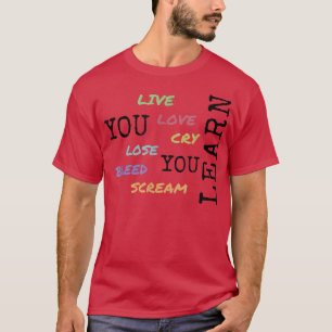 als je van liefde houdt , krijg je een bleekmiddel t-shirt