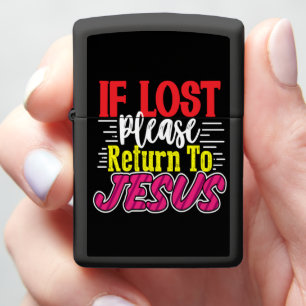 ALS JE VERDWAALD BENT, KEER DAN TERUG NAAR JEZUS