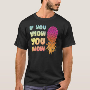 Als je weet dat je zwemt met een zwinger paar t-shirt