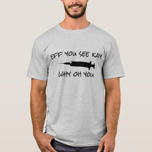 Als je weet waarom je een vaccin hebt t-shirt