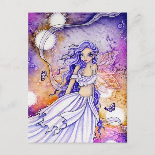 Als je weg bent - Briefkaart (Voorkant)