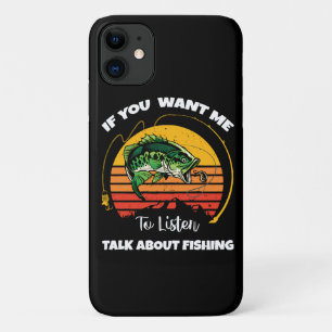 Als je wilt dat ik luister, praat dan over vissen iPhone 11 hoesje