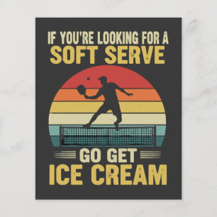 Als je zoekt naar een zachte serve pickleball flyer