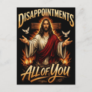 Als Jezus jullie allemaal teleurstelt, blijft hoop Feestdagenkaart