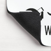 Als katten kunnen tekst muismat (Hoek)