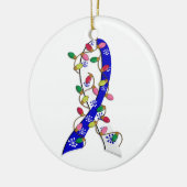 ALS kerstlampje Keramisch Ornament (Links)