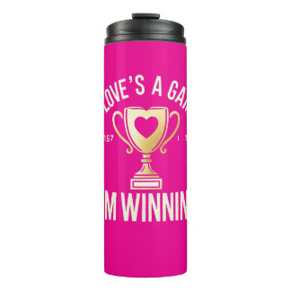 ❤️ Als Liefde een Spel is, Win Ik ❤️ Thermosbeker
