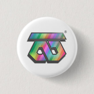 ALS logo-penbadge, klein (3,2 cm/1,25 inch) Ronde Button 3,2 Cm