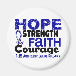 ALS Lou Gehrig Disease HOPE 3 Magneet