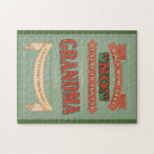 Als mama nee zegt, vraag dan om oma. puzzel (Horizontaal)