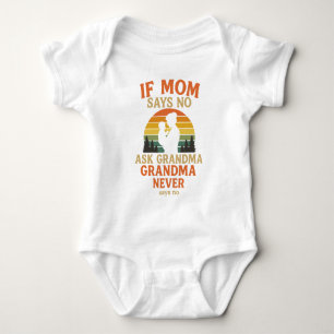 Als mama nee zegt, vraag oma romper