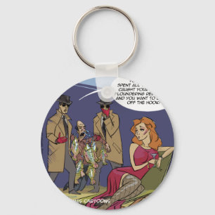 Als Mannen Floppen Grappig Sleutelhanger