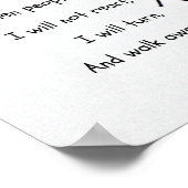 Als mensen me irriteren... poster (Hoek)