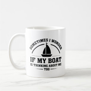 Als mijn boot koffiemok