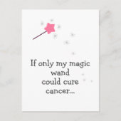 Als mijn toverstok kanker kon - Moedige bemoedigin Briefkaart (Voorkant)