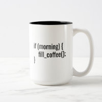Als Morning Coffee Funny Programmer Coder html vul
