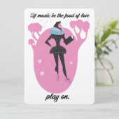 Als muziek het voedsel is van de liefde, speel dan (Staand voorkant)