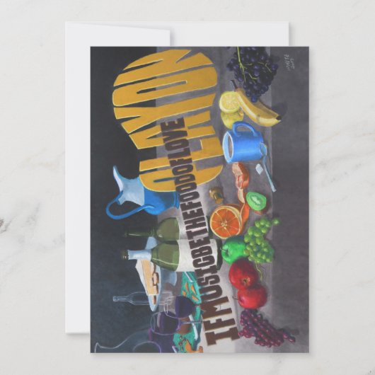 Als muziek het voedsel van de liefde is (Voorkant)