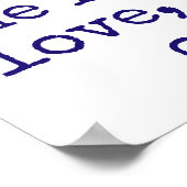 Als muziek het voedsel van de liefde is - muziekpr poster (Hoek)