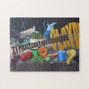 Als muziek het voedsel van de liefde is, speel dan legpuzzel