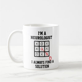 Als neuroloog vind ik altijd een oplossing Mok