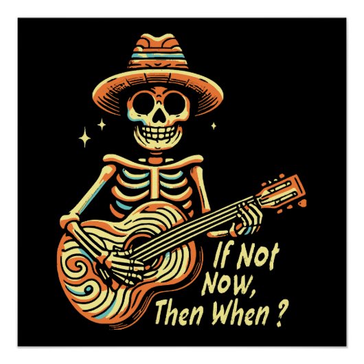 Als niet nu, dan wanneer perfect poster (Voorkant)