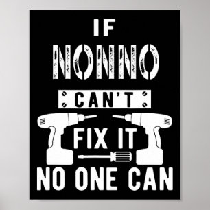 Als Nonno het niet kan repareren kan het niemand I Poster