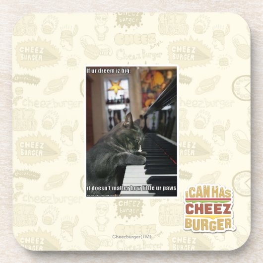 Als onze droom groot is onderzetter (Voorkant)