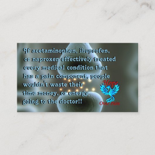 Als OTC effectief waren / Medische Roulette Phoeni Visitekaartje (Voorkant)