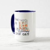 Als papa het niet kan oplossen, kan niemand Mok Va (Voorkant links)