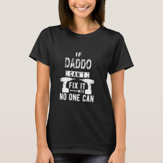 Als papa het niet kan repareren, kan niemand opa t-shirt