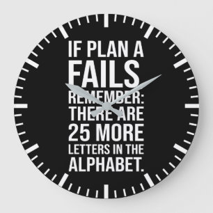 Als plan A mislukt - Motivatie succes Grote Klok