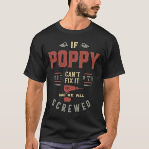 Als Poppy het niet kan oplossen, zijn we allemaal T-shirt
