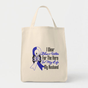 ALS Ribbon Hero in Mijn leven Mijn man Tote Bag