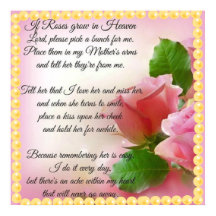 Als Rozen in de hemel groeien, kies dan een plekje