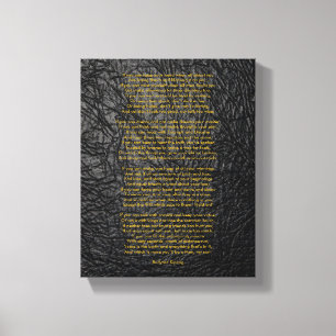 Als Rudyard Kipling klein is Canvas Afdruk