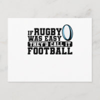 Als Rugby makkelijk was, zouden ze het Football no