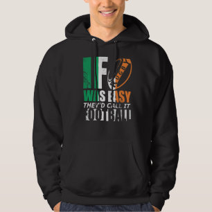 Als Rugby was Easy Irish Rugby Football St Paddies Hoodie