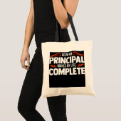Als schoolhoofd maak ik mijn leven compleet als le tote bag (Voorkant (product))
