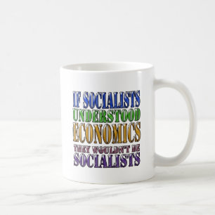 Als socialisten de economie begrijpen... koffiemok