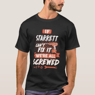 Als STARRETT het niet kan oplossen, zijn we allema T-shirt