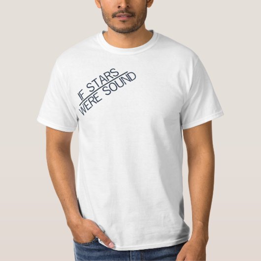 Als sterren geluid waren - Calabash T-shirt (Voorkant)