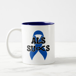 ALS Sucks Tweekleurige Koffiemok