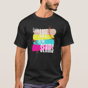 ALS t - shirts Levend in de Seams Baseball Softbal