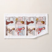 Als toiletten kunnen praten bad handdoek (Handdoek)