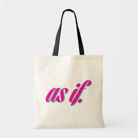 Als Tote Bag (Voorkant)