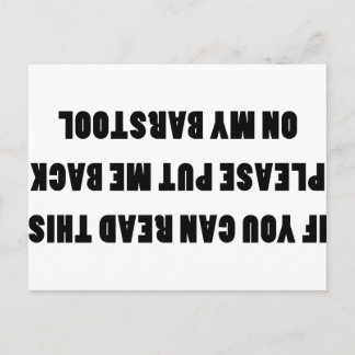 Als u dit kunt lezen briefkaart