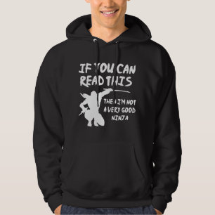 Als u dit kunt lezen hoodie